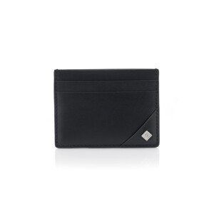 POUZDRO NA PLATEBNÍ KARTY GANT LEATHER CARDHOLDER černá None