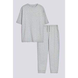 DOMÁCÍ OBLEČENÍ PREMIUM LOUNGEWEAR SET šedá XL