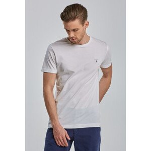 TRIČKO GANT ORIGINAL SLIM T-SHIRT bílá XL