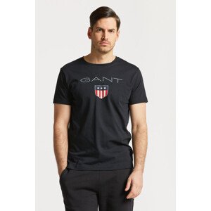 TRIČKO GANT SHIELD SS T-SHIRT černá M