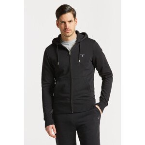 MIKINA GANT D1. THE ORIGINAL FULL ZIP HOODIE černá S