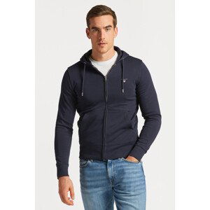 MIKINA GANT D1. THE ORIGINAL FULL ZIP HOODIE modrá S