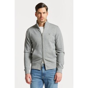 MIKINA GANT ORIGINAL FULL ZIP CARDIGAN šedá S