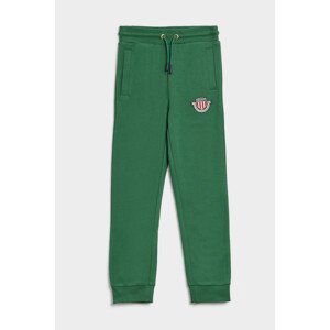 TEPLÁKY GANT D1. BANNER SHIELD SWEAT PANTS zelená 176