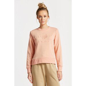 MIKINA GANT REG TONAL SHIELD C-NECK SWEAT oranžová XS