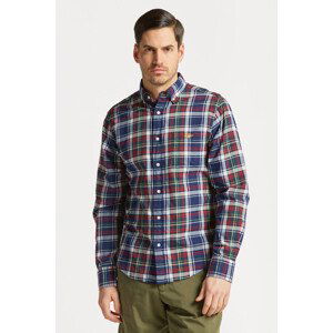 KOŠILE GANT REG UT TWILL CHECK SHIRT modrá XL