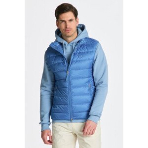 VESTA GANT LIGHT DOWN GILET modrá M