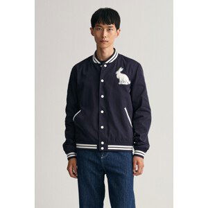 BUNDA GANT LNYC. VARSITY JACKET modrá L