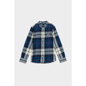 KOŠILE GANT D1. PLAID FLANNEL SHIRT bílá 122/128