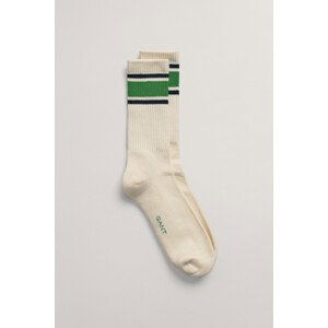 PONOŽKY GANT D2. SPORT SOCKS zelená 40/42