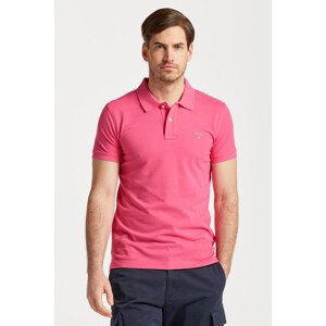 POLOKOŠILE GANT ORIGINAL SLIM PIQUE SS RUGGER HYPER PINK