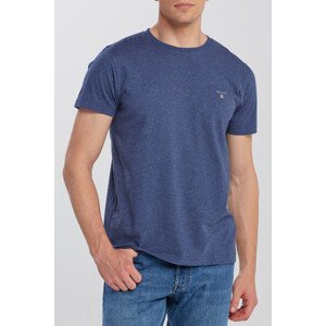 TRIČKO GANT ORIGINAL SS T-SHIRT DARK JEANSBLUE MELANGE