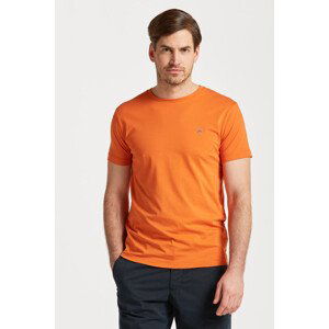 TRIČKO GANT ORIGINAL SLIM T-SHIRT oranžová XS