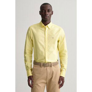 KOŠILE GANT SLIM OXFORD SHIRT BD žlutá M