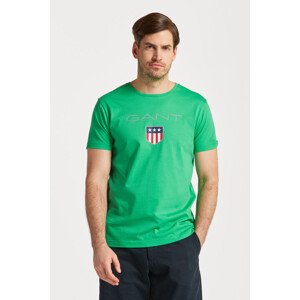 TRIČKO GANT SHIELD SS T-SHIRT zelená M