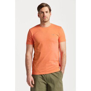 TRIČKO GANT SLIM PIQUE SS T-SHIRT oranžová M