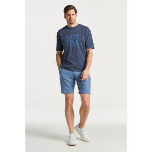 ŠORTKY GANT RELAXED LINEN DS SHORTS modrá XXXL