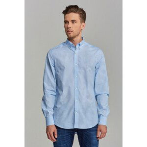 KOŠILE GANT SLIM BROADCLOTH STRIPE BD modrá S