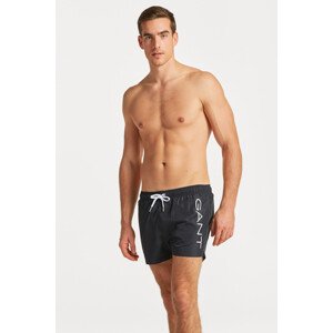 PLAVKY GANT SC LIGHTWEIGHT LOGO SWIM SHORTS černá XXXL