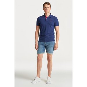 ŠORTKY GANT ARLEY GANT JEANS SHORTS MID BLUE WORN IN