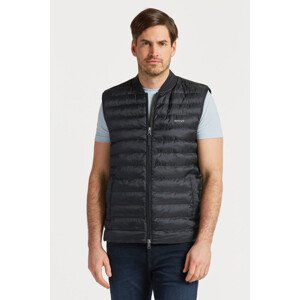 VESTA GANT LIGHT PADDED BOMBER VEST černá XL