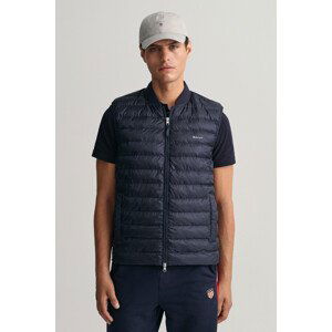 VESTA GANT LIGHT PADDED BOMBER VEST modrá S