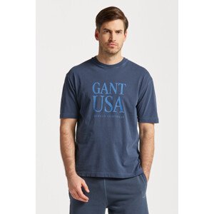 TRIČKO GANT SUNFADED GANT USA T-SHIRT modrá L