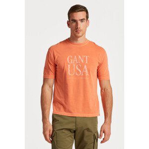 TRIČKO GANT SUNFADED GANT USA T-SHIRT oranžová 5XL