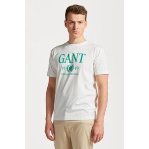 TRIČKO GANT RETRO CREST T-SHIRT bílá M