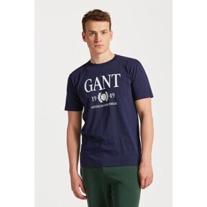 TRIČKO GANT RETRO CREST T-SHIRT modrá L