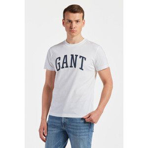 TRIČKO GANT MD. GANT T-SHIRT bílá 5XL