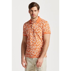 POLOKOŠILE GANT FLORAL PRINT SS PIQUE oranžová XL