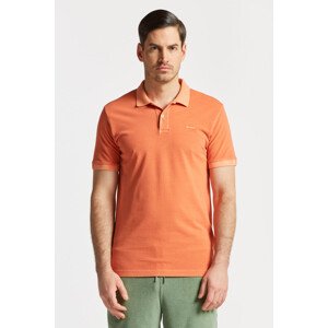 POLOKOŠILE GANT SUNFADED PIQUE SS RUGGER oranžová XXL