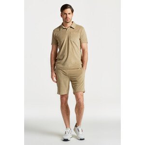 TEPLÁKOVÉ ŠORTKY GANT TERRY SHORTS hnědá XXXL