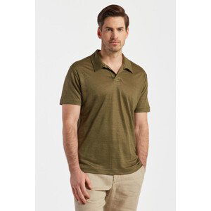 POLOKOŠILE GANT LINEN SOLID SS POLO zelená S