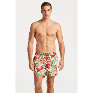 PLAVKY GANT CF FLORAL PRINT SWIM SHORTS žlutá S