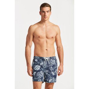 PLAVKY GANT CF TROPICAL LEAVES PRINT SW SHORTS modrá S