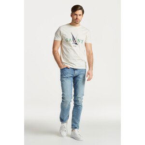 DŽÍNY GANT REGULAR GANT ARCHIVE WASH JEANS modrá 30/32