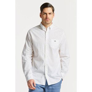 KOŠILE GANT REG COTTON LINEN SHIRT bílá XXL