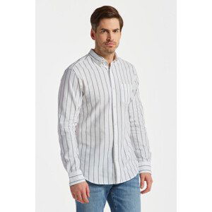 KOŠILE GANT REG OXFORD STRIPE SHIRT bílá L