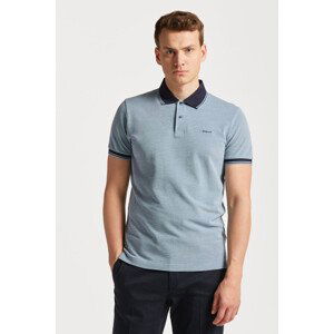 POLOKOŠILE GANT 4-COL OXFORD SS PIQUE modrá XL