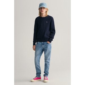 DŽÍNY GANT SLIM JEANS modrá 134/140