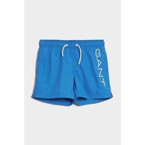 PLAVKY GANT LOGO LIGHTWEIGHT SWIM SHORTS modrá 146/152