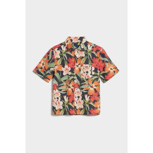 KOŠILE GANT TROPICAL PRINT SS SHIRT modrá 122/128