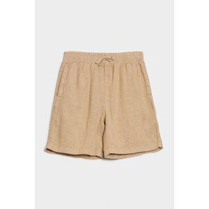 ŠORTKY GANT RELAXED LINEN SHORTS hnědá 134/140