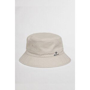 KLOBOUK GANT D1. BUCKET HAT bílá S/M