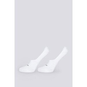 PONOŽKY GANT INVISIBLE SOCKS 2-PACK bílá 40/42