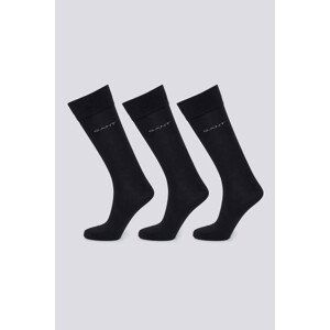 PONOŽKY 3-PACK GANT SOFT COTTON SOCKS 3-PACK černá 40/42