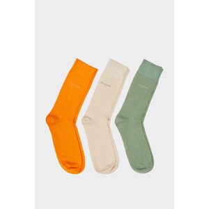 PONOŽKY 3-PACK GANT SOFT COTTON SOCKS 3-PACK zelená 40/42