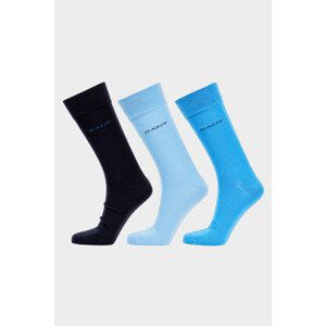 PONOŽKY 3-PACK GANT SOFT COTTON SOCKS 3-PACK modrá 40/42